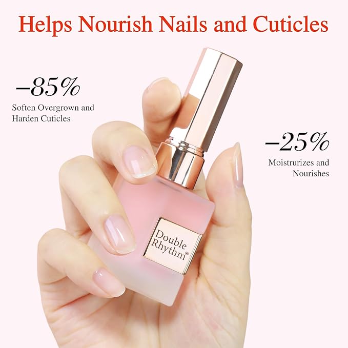 Double Rhythm Natural Cuticle Oil Revitalizing for Nails Cuticle Softener (Cuticle Oil)