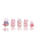 LOVFUL Press on Nails Tipsy Butterfly | Handmade with Full Covered Crystals | Reusable Fake Nails | Almond Regular 1.0 in | H184-M