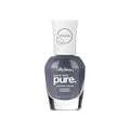 Sally Hansen Good. Kind. Pure. Nail Polish | Plant-Based, Vegan, 16-Free Formula | Opaque, Shiny | 395 Nightfall | Grey Navy Nail Color