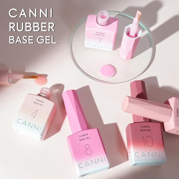 CANNI CF1 Gel Nail Polish Set, 30 Pcs 9 ml Jelly Pink Gel Polish Soak Off LED Natural Nail Polish Set Art Starter Manicure Salon DIY at Home