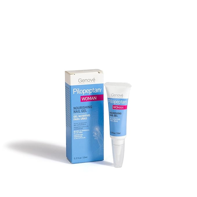 Pilopeptan Woman Nourishing Nail Gel | Hydrate & Revitalize with Vitamins, Keratin & Argan Oil | Beautify Nails, Promote Cuticle Care | Strength, Shine & Long-Lasting Moisture
