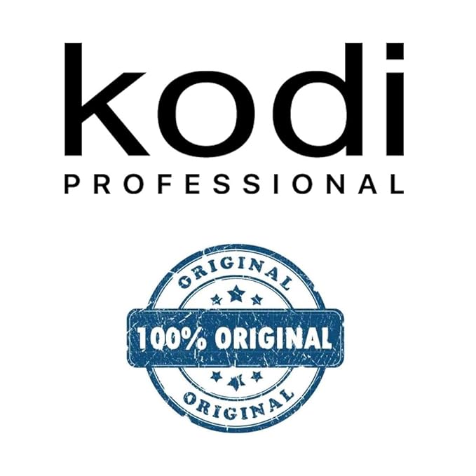 Kodi Professional BEST SET 4in1. 2 bottles Rubber BASE 12ml. + 2 bottles Rubber TOP 12ml. (0.4 Fl Oz) Gel LED/UV Nail Polish Coat Soak Off Original, 4 bottles 12ml.