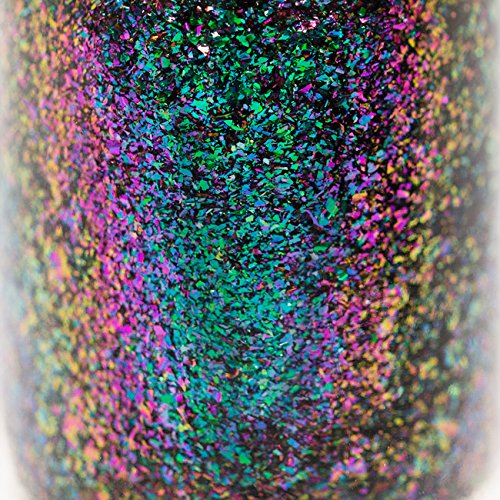ILNP Supernova - Green, Teal, Blue, Purple Ultra Chrome Color Shifting Flakie Nail Polish