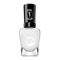 Sally Hansen Miracle Gel Salon Quality Nail Polish | Gel-Like Formula, Two-Step System, No UV Light Needed, Long Lasting | Opaque | 630 Cuddle Puddle | Light Gray Nail Polish