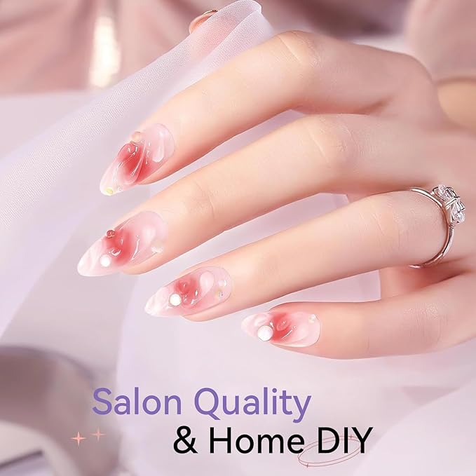 BORN PRETTY 5D Gel Nail Art,15ML Sculpting Gel Glue for Molding,Drawing,Sculpture,Gems and Decoration Nail Art Rhinestone Glue U V Light Cured No Wipe Nail Polish Salon & DIY Use for Women
