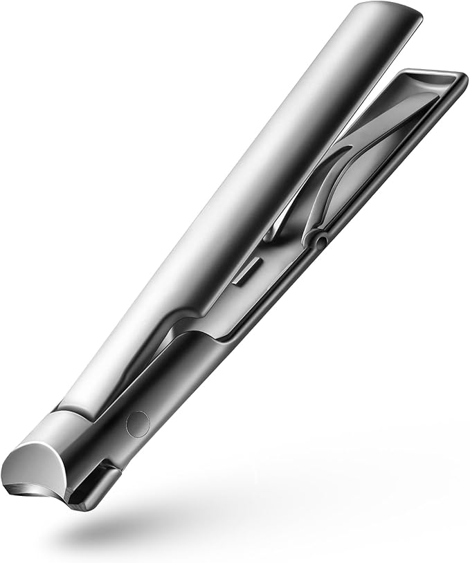 BALUCA 9mm Wide Jaw Opening Curved Finger Toe Nail Clippers with Catcher - Anti Splash Extra Large Toenail Clipper for Thick Nails, Nail Cutter Trimmer for Seniors, Men and Women