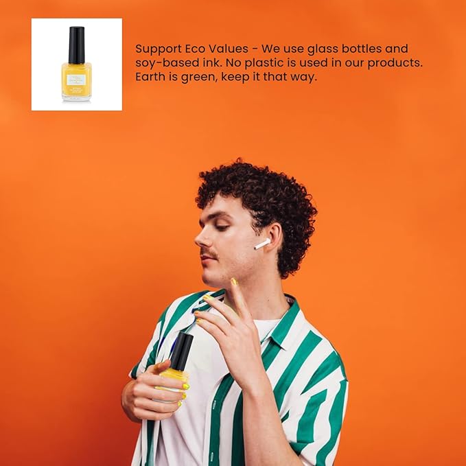 karma organic Natural Men's Nail Polish – Non Toxic Nail Art, Vegan Cruelty-Free (Catcher)