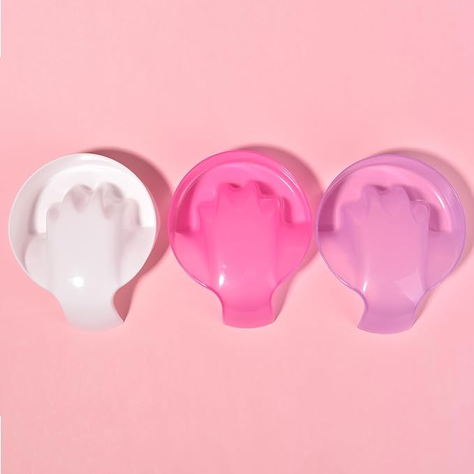 KADS 3Pcs Nail Art Hand Wash Remover Soak Bowl DIY Salon Glitter Nail Spa Bath Treatment Hand Resurrection Care Bowl (3 Colors)