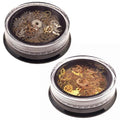 2 Boxes Steam Punk Gears Wheel Nail Studs Nail Art Metal Ultra thin 3D Nail Art Sequin Gear Nail Stickers Vintage for DIY Manicure Decorations Mixed Pattern