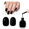 AZUREBEAUTY Black Nail Polish, Quick Dry Complete Natural Super Lustrous,Professional for DIY Manicure and Pedicure at Home