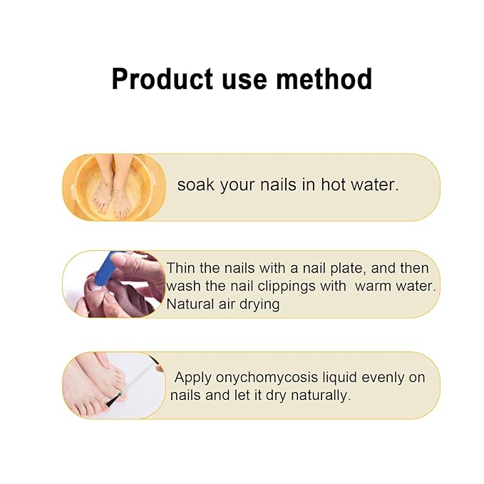 Multi-Purpose Nail Repair with Tolnaftate - Toenail Fungus Treatment Extra Strength Antifungal Solution - Restores Discolored and Damaged Nails - Gentle Formula for Adults & Seniors - 1 fl oz