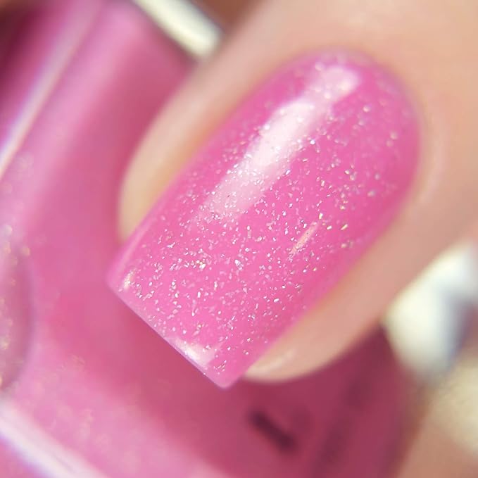 ILNP Gumdrop - Bubblegum Pink Holographic Nail Polish