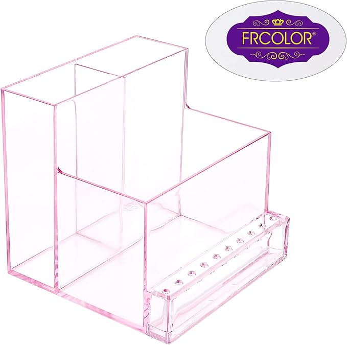 Plastic Nail Drill Machine Holder, Manicure Tools Stand Box, Nail Drill Bit Display Organizer, Nail Drill Bits Holder,Nail Art Grinding Drill Bit Holder