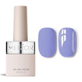 MEGIOR Bright Lilac Gel Nail Polish 0.5 Fl Oz Purple Soak Off UV LED Lamp Light Cure Gel Polish Kit for Salon and Nail Art Starter Manicure DIY at Home