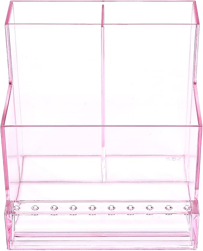 Plastic Nail Drill Machine Holder, Manicure Tools Stand Box, Nail Drill Bit Display Organizer, Nail Drill Bits Holder,Nail Art Grinding Drill Bit Holder