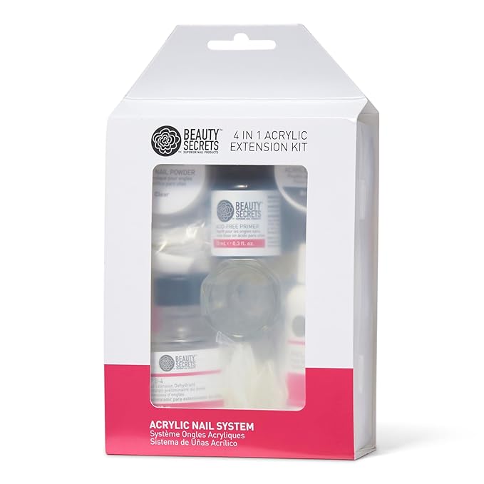 Beauty Secrets 4 in 1 Nail Extension Kit
