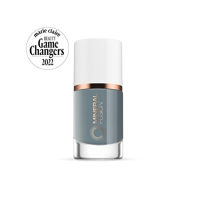 Mineral Fusion Nail Polish, Blue Grey, Take It Easy Take it Easy 0.33 Fl Oz (Pack of 1)