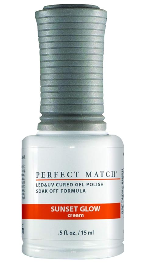 LeChat Perfect Match Gel Polish, Sunset Glow, 0.5 Fl Oz