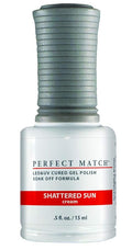 LeChat Perfect Match Gel Polish, Shattered Sun, 0.5 Fl Oz
