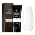 ROSALIND White Poly Extension Gel, 2.7 oz White Poly Nail Gel for Nail Art Decoration, Builder Whites Gel Nail Thickening Extension Easy to DIY Use Need UV Lamp