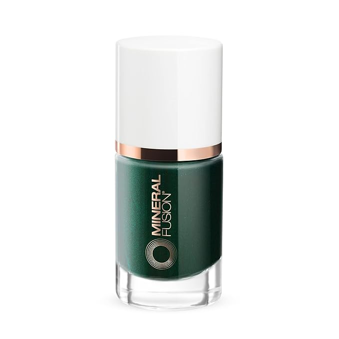 Mineral Fusion Nail Polish, Emerald Green, Money Maker