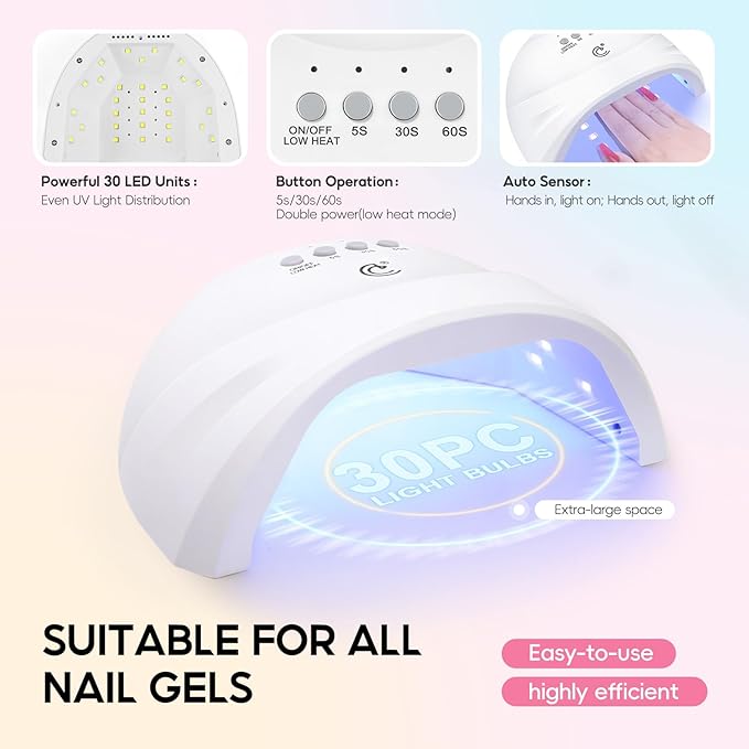 COSCELIA Acrylic Nail Kit for Beginners with Everything 4PC Gel Polish 3PC Acrylic Powder with Drill and U V Light 24 Colors Glitter Powder Complete Gel Manicure Kit Nail Stickers DIY Gifts for Women
