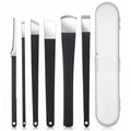 6 Pack Ingrown Toenail Removal Kit, Professional Pedicure Tools for Ingrown Toenail Callus Shaver Corn Removers for Toes Stainless Steel Nail Knives Kit with Storage Box