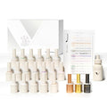 VENALISA V4 22 Pcs 10 ML White Gel Nail Polish Set with Color Card, Cat Eye Milky White Glitter Gel Polish Color Nail Art Starter Manicure Salon DIY at Home