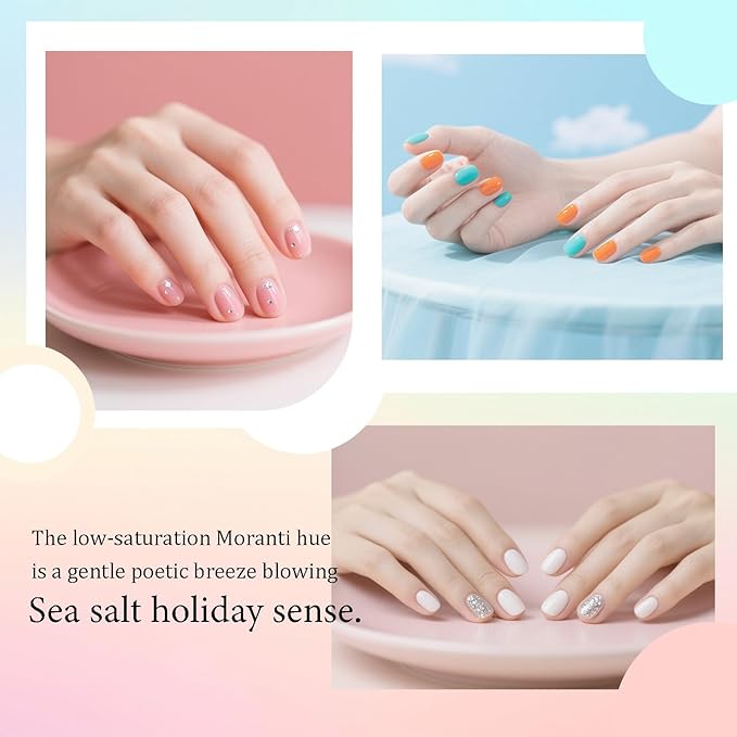 CAMILA ¿ 6pcs 15ml Gel Polish Set Red Pink Nude Green Yellow Gel Nail Polish Kit Soak Off Gel Polish Manicure Salon For Women M Set