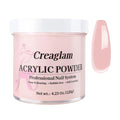 Acrylic Powder 120g 4.23oz No Lamp Needed for Nail Extensions, Bubble Free Formula Acrylic Nail Powder for 3D Art Sculpting Tips, Long Lasting Salon Quality Manicure
