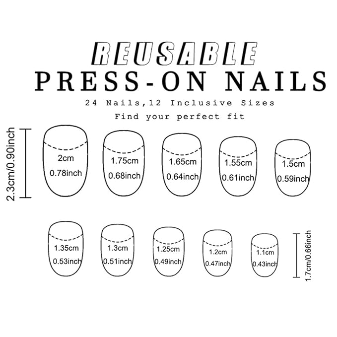 Flower Press on Nails - Short Oval Fake Nails Purple French Tip False Nails Press ons with Floral Design, Glossy Acrylic Nails Full Cover Artificial Glue on Nails for Women Manicure 24Pcs