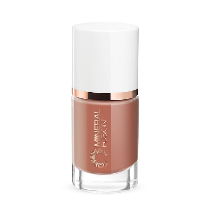 Mineral Fusion Nail Polish, Coral Pink, Arm Candy Arm Candy 0.33 Fl Oz (Pack of 1)