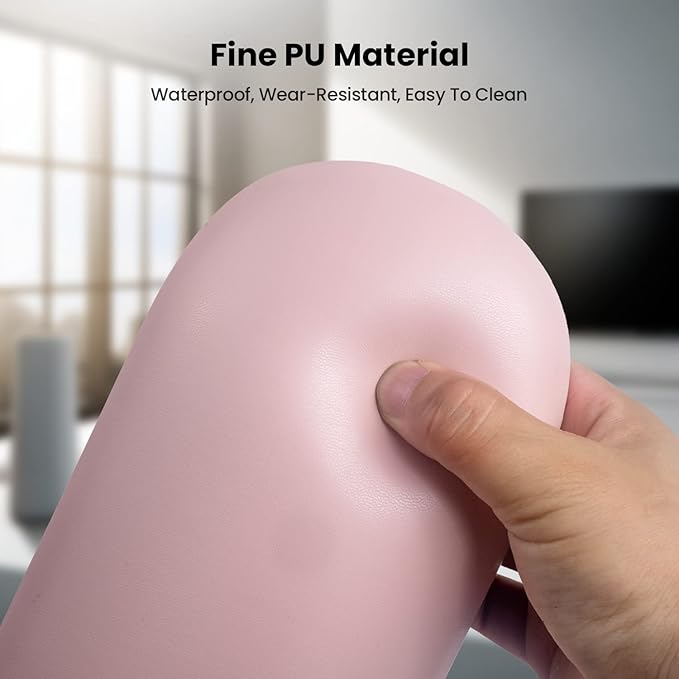 Nail Arm Rest Pillow and Mat Luxury Salon Manicure Armrest Cushion Nail Art Hand Holder Manicure Hand rest Cushion Pad Tool for Nail Tech Manicurist (With Mat, Pink)