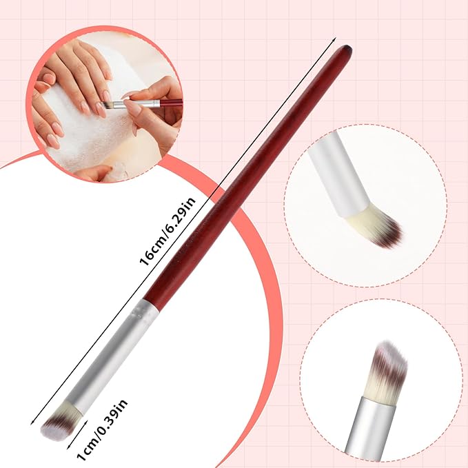 5 PCS Ombre Nail Brush, Nail Design Brushes for Gel Polish Nail Polish Brush Gradient Sponge Nail Brush Double-Head Sponge Pen Nail Art Brushes for Acrylic Nail Art Application Design Manicure Tools