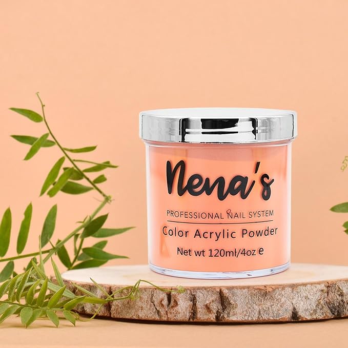 Nena's Superior Sculpting Powder Professional Acrylic Nail System wide color palette 4.0 oz (721)