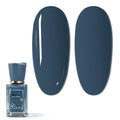 Deep Blue Nail Polish, 14 ML Quick Dry Nail Polish for Nail Art DIY Manicure at Home, Chip Resistant Nail Lacquer for Nail Art Varnish, Long Lasting, BOG124