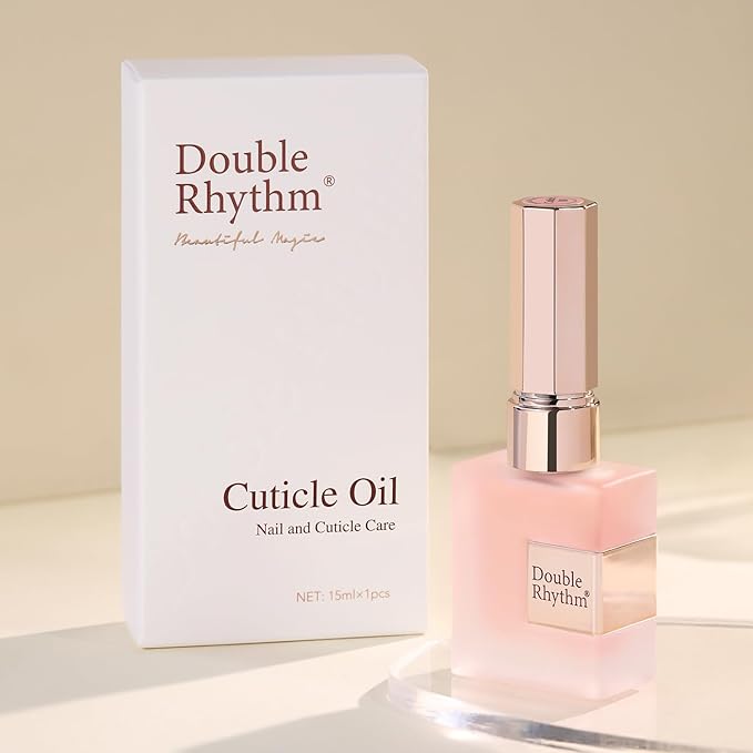 Double Rhythm Natural Cuticle Oil Revitalizing for Nails Cuticle Softener (Cuticle Oil)
