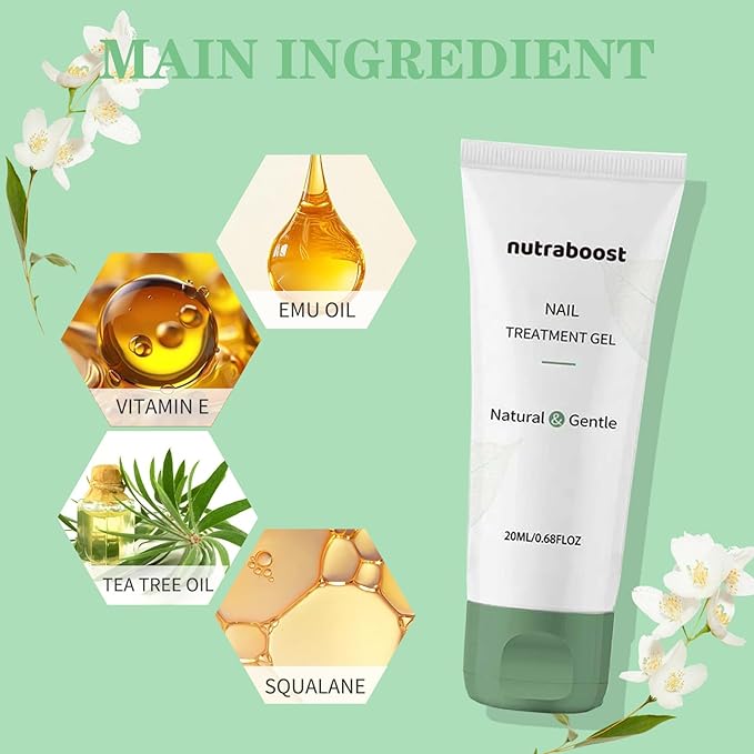 Treatment Gel, Nail Growth Serum for Repair & Strengthener, Multi-Purpose Nail Repair Oil Serum, Foot Care Cream(1pcs)