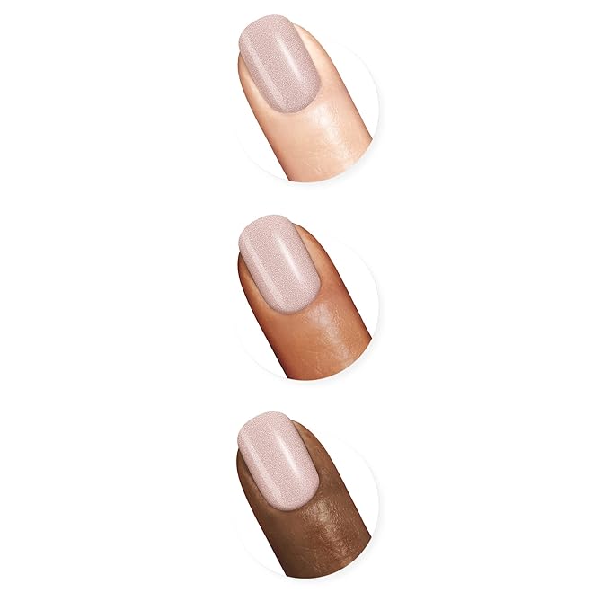 Sally Hansen Miracle Gel Salon Quality Nail Polish | Gel-Like Formula, Two-Step System, No UV Light Needed, Long Lasting | Opaque, Pearlescent | 207 Out of this Pearl | Rose Gold Nail Polish