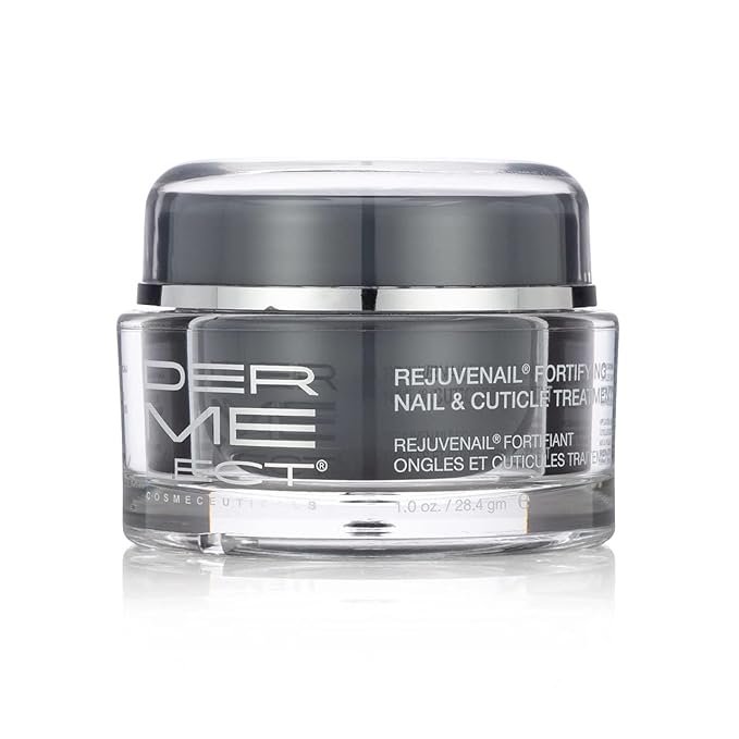 Dermelect Rejuvenail Fortifying Nail & Cuticle Treatment- Cream for Dry Damaged Cuticles with Peptides Hyaluronic Acid Shea Butter, Moisturizes, Soothes, Strengthens Repairs Cuticles & Nails