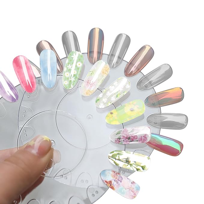 WOKOTO 300 Sheets Nail Foil Art Kit, Nail Foils Transfer Nail Art Stickers For Nails, Marble Flower Butterfly Leopard Stickers Gels Nail Polish Foil Transfer sheets Set Manicure Nails Art DIY