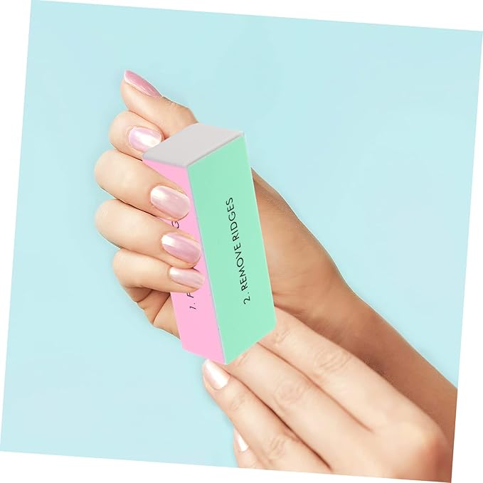 10pcs Nail Buffer Block Nail File Buffing Sanding Buffer for Home Professional Manicure Pedicure Kit