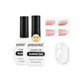 JODSONE Builder Gel for Nails,2Pcs 16.5ml Builder Gel Nail Polish for Thickening Strengthener Building Extension Nail Thickening Solution and Nail Art Design Gift for Women