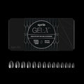 Aprés Gel-X® Almond Box of Nail Tips | 280 Gel-X Tips, Soft Tips, 14 Sizes 00-9 | Half-sizes Included (Natural Almond Short, 280 Count)
