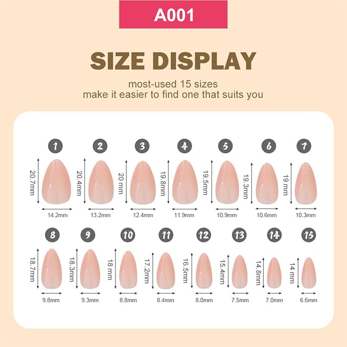 360Pcs Press On Nails Short Almond Fake Nails Press Ons Set Solid Color False Nails Full Cover Acrylic Glue on Nails Reusable Glossy Artificial Nail Kit for Women Girls Manicure 12 Color