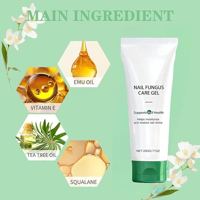 2PCS Nail Repair Gel. Toe Nail Fungus Treatments Multi Purpose Nail Repair Oil Essence