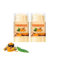 2 Pcs Turmeric Hand & Foot Care Stick，Turmeric Foot Cream，Moisturizing Softening Hand and Foot Cream Stick for Hands, Elbows, Knees, and Feet，Suitable for all people，1.411 OZ Each