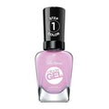 Sally Hansen Miracle Gel Salon Quality Nail Polish | Gel-Like Formula, Two-Step System, No UV Light Needed, Long Lasting | Opaque, Glossy | 534 Orchid-ing Aside | Orchid Pink Nail Color