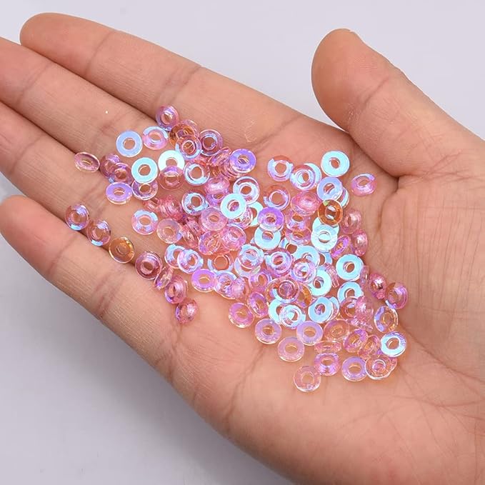 100pcs Pink Aurora Nail Rhinestones 10 Shapes Mix Flatback Heart Circle Gems for Nail Art 3D Design Manicure Beauty Crystals Accessory Supplies