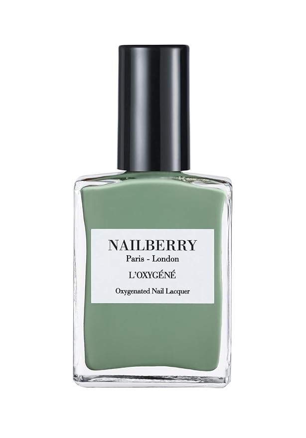 Nailberry L'Oxygéné Oxygenated Nail Lacquer | Coffee | Scented Warm Rich Brown Opaque | UV Protected Long-Wear Nail Polish | 12-Free | Vegan | Certified Halal | Cruelty & Gluten Free | 15 ml